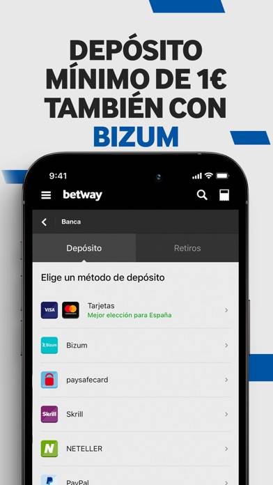 Betway: Casino Online & Ruleta Captura de pantalla de la aplicación #6