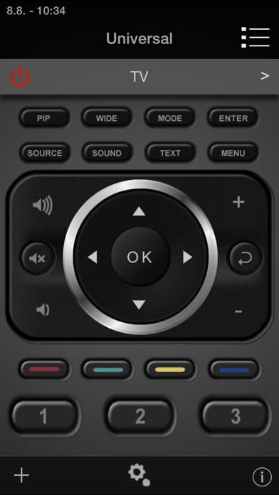 IR Universal Remote Control Schermata dell'app #1