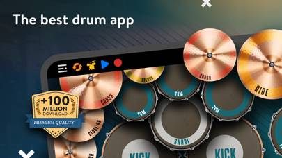 REAL DRUM: Electronic Drum Set App screenshot #1