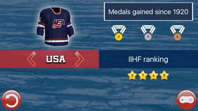 Hockey MVP App skärmdump #3