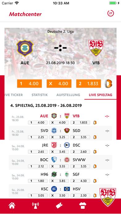 VfB Stuttgart 1893 AG App-Screenshot #5