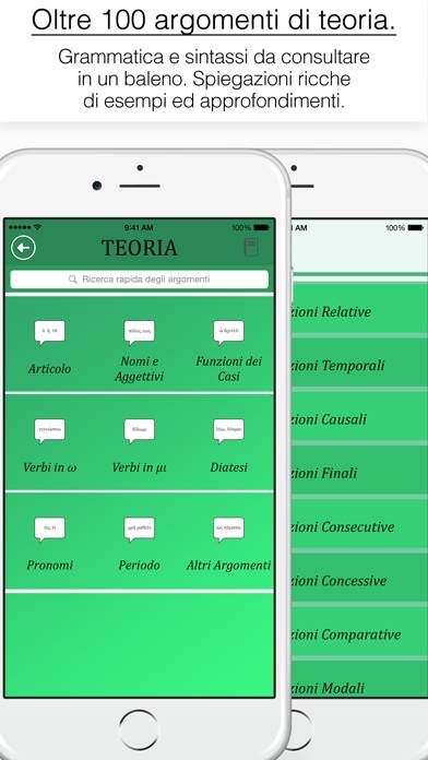 Greco Antico App (PRO) Schermata dell'app