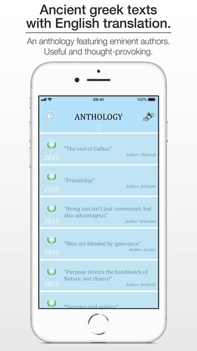 Ancient Greek Reference App screenshot #6