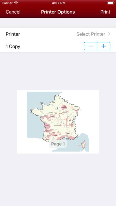 Wine Maps App skärmdump #5