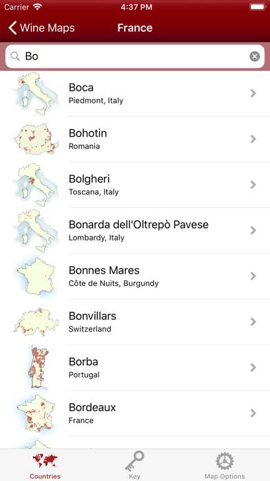 Wine Maps Schermata dell'app #6