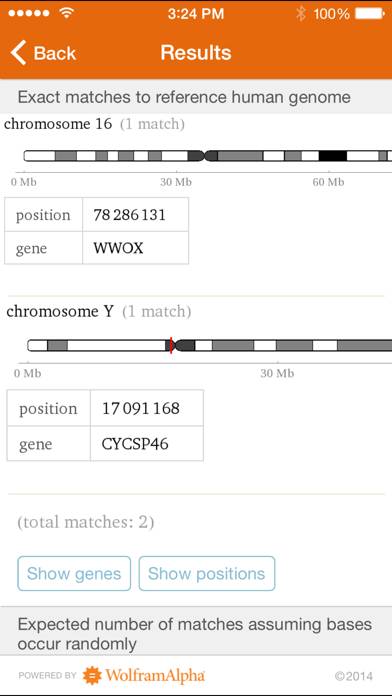 Wolfram Genomics Reference App App screenshot #2