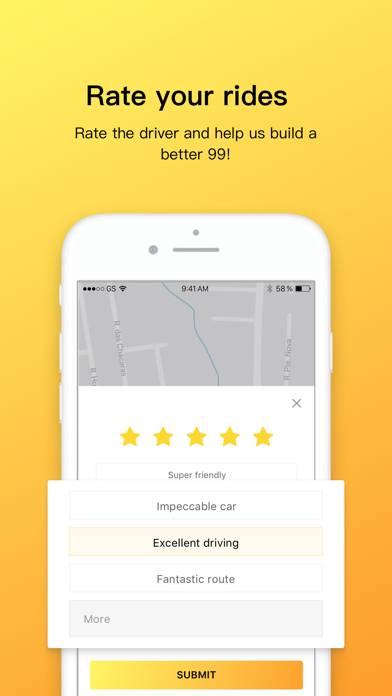 99: Rides, Food, Pay App screenshot