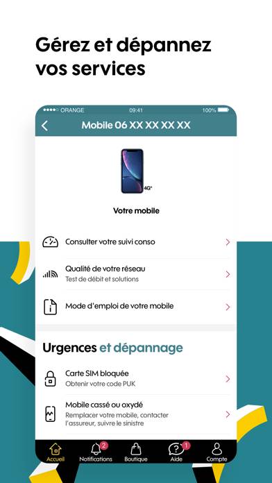 MySosh France Capture d'écran de l'application