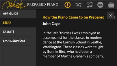 John Cage Piano App-Screenshot #2