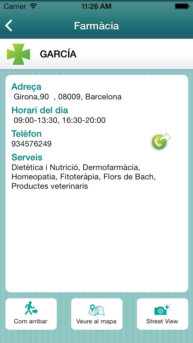Farmaguia Captura de pantalla de la aplicación