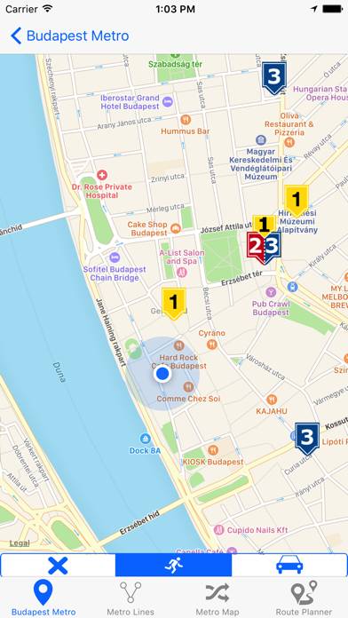 Budapest Metro Schermata dell'app #4