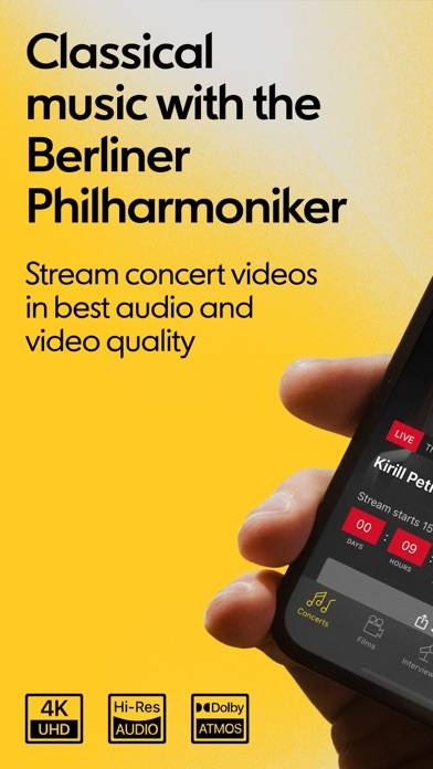 Berliner Philharmoniker App skärmdump #1