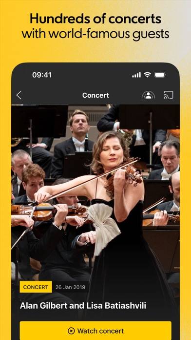 Berliner Philharmoniker App skärmdump #3