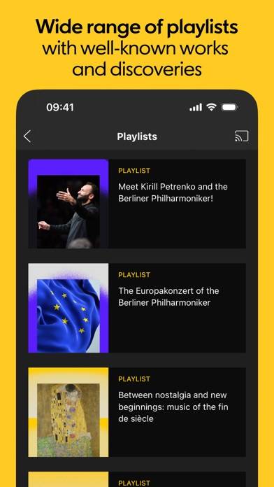 Berliner Philharmoniker App skärmdump #5