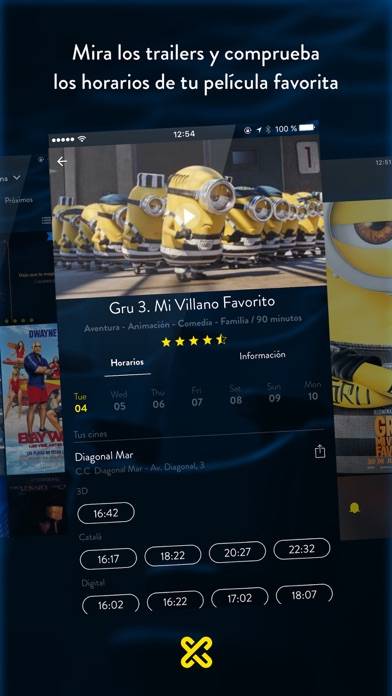 Cinesa: cartelera de películas captura de pantalla #2