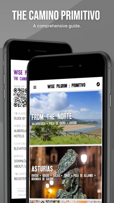Wise Pilgrim Camino Primitivo App skärmdump #1
