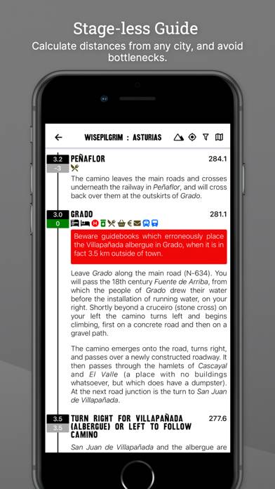 Wise Pilgrim Camino Primitivo App screenshot #2