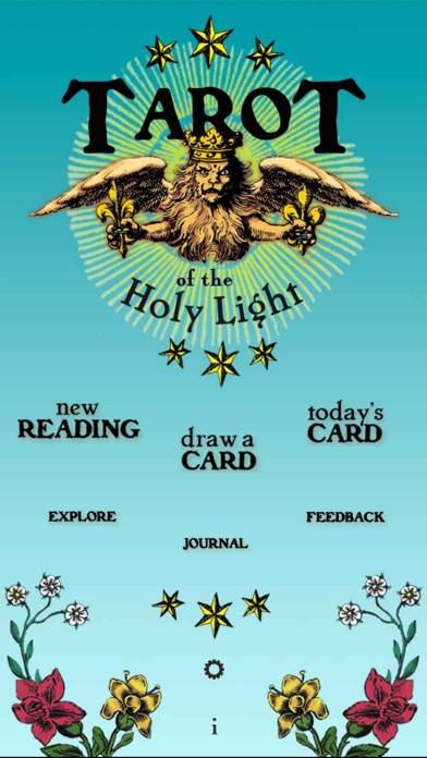 Holy Light Tarot Schermata dell'app #1