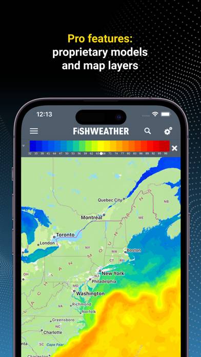 FishWeather: Marine Forecasts Uygulama ekran görüntüsü #6