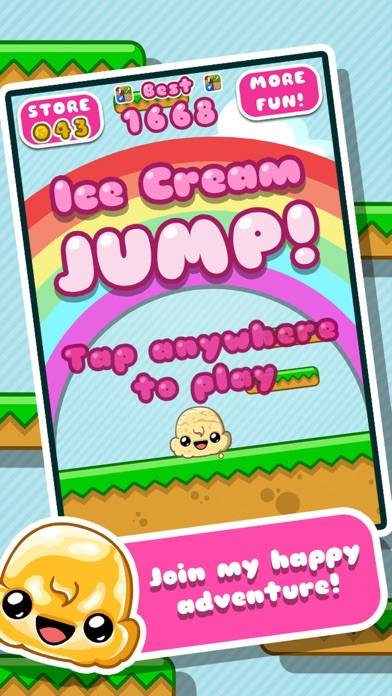 Ice Cream Jump App screenshot #1