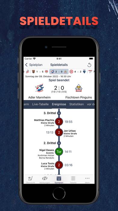 Hockeyweb － die Eishockey App App-Screenshot #5
