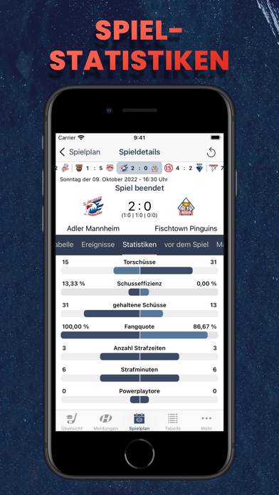 Hockeyweb － die Eishockey App App-Screenshot #6