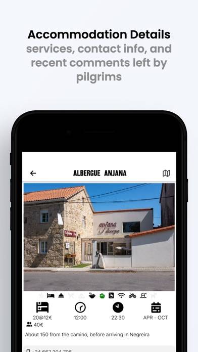 Wise Pilgrim Finisterre Muxía Schermata dell'app #5