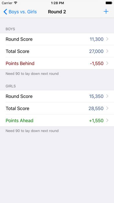 Triple Play Canasta Scorecard App screenshot #3