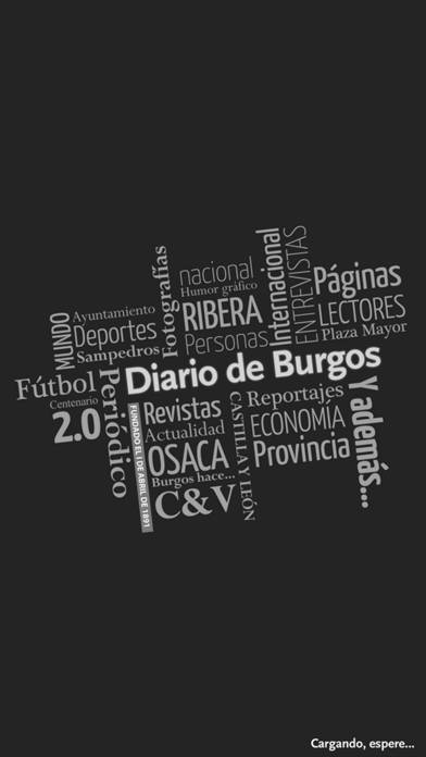 Diario de Burgos captura de pantalla
