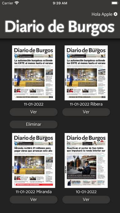 Diario de Burgos App screenshot #2