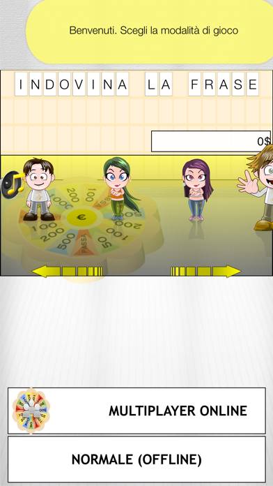 La Ruota Della Fortuna AVATARS schermata del gioco