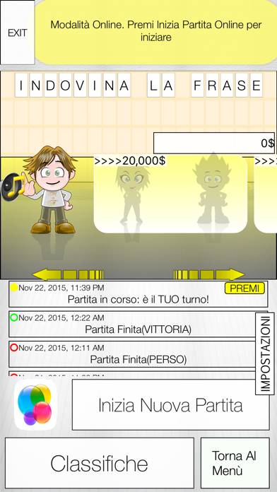 La Ruota Della Fortuna AVATARS schermata del gioco