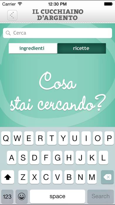 Il Cucchiaino d'Argento 0-5 Schermata dell'app