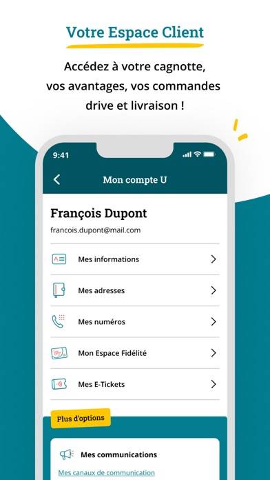 Courses U vos courses en ligne App screenshot