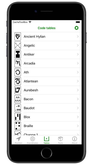 CacheToolBox App-Screenshot