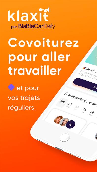 Klaxit Capture d'écran de l'application