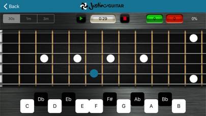 Guitar Fretboard Note Trainer Captura de pantalla de la aplicación #2