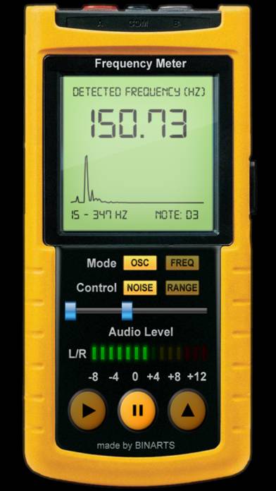 Frequency Meter PRO App-Screenshot #1