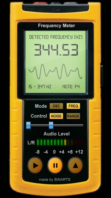 Frequency Meter PRO App-Screenshot #2