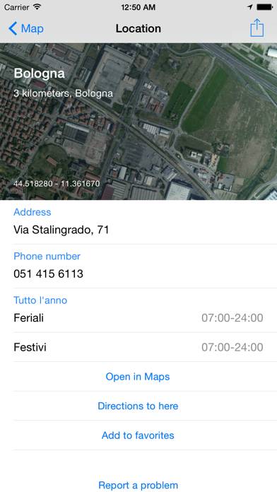OpenMetano Schermata dell'app #2