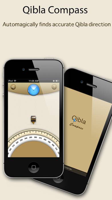 Qibla Compass App screenshot #1