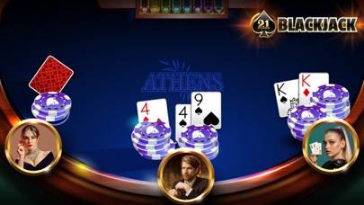 Blackjack 21: Live Casino game Captura de pantalla de la aplicación #1