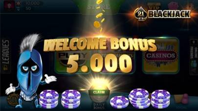 Blackjack 21: Live Casino game Captura de pantalla de la aplicación #3