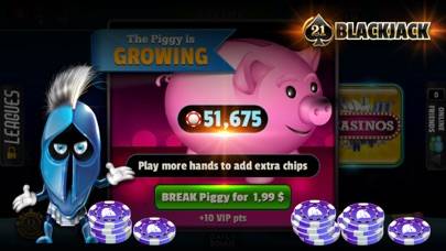 Blackjack 21: Live Casino game Captura de pantalla de la aplicación #5