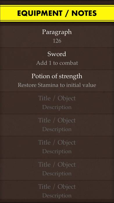 Gamebook Companion Capture d'écran de l'application #4