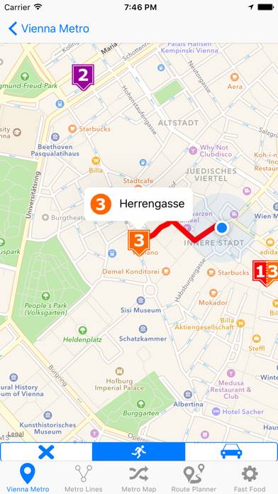 Vienna Metro and Subway App screenshot #3