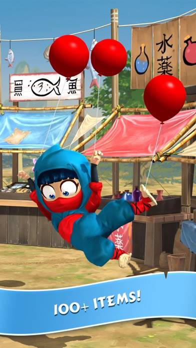 Clumsy Ninja Captura de pantalla de la aplicación #3