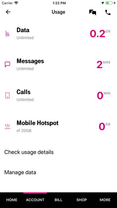 T-Mobile App screenshot #4