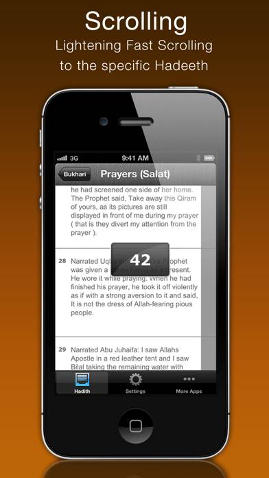 Al Bukhari (Sahih Bukhari) App skärmdump #3