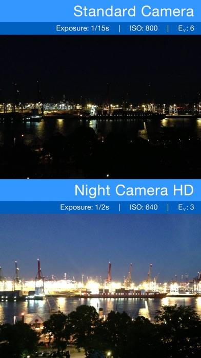 Night Camera HD Captura de pantalla de la aplicación #4